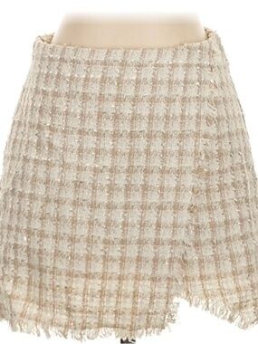 Lulus Tweed Mini Skirt